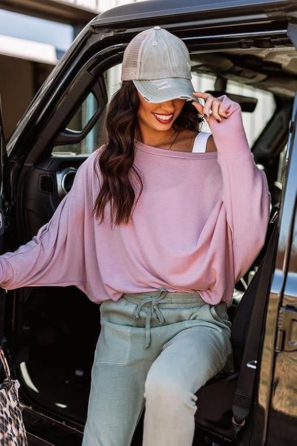Eohak Distressed Ponytail Hats Baseball for Women Messy-Bun Pony Caps