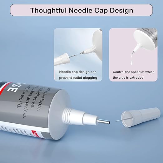 B7000 Jewelry Glue for Jewelry Making, FITTDYHE 3PCS 50ML/1.69 fl oz Clear - Image 2