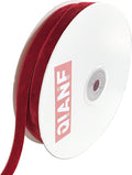 Vintage Red Velvet Ribbon, 3/8 Inch X 25Yd by QIANF