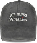Faith Christian Patriotic Embroidered Baseball Cap, Vintage Cotton Dad Hat for Men Women, Birthday