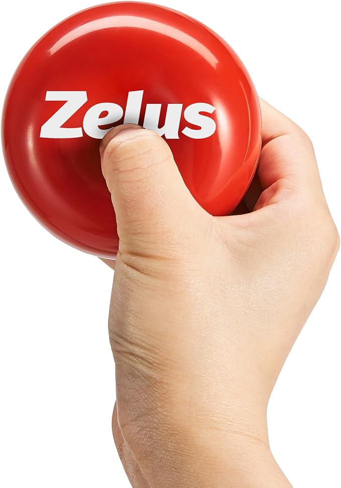 ZELUS Training Balls for Softball and Baseball Practice | 2.8-Inch 1 lb Weight Ball | Weighted Ball for Exercise | Baseball Accessory for Strength Hitting Batting Pitching Improvement