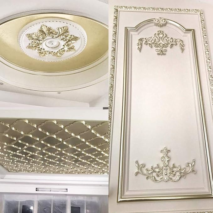 600Pcs KINNO Gold Leaf Sheets, Metal Leaf - Image 5