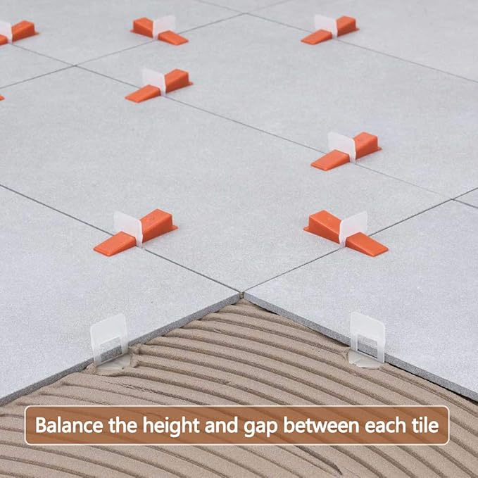 300 Pcs Tile Leveling Wedges Reusable Tile Wedges Suitable - Image 4