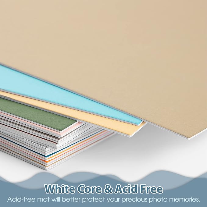 Golden State Art, 8x10 Matboard Mat Board Blanks - Image 4