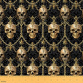 jejeloiu Happy Halloween Fabric by The Yard 3 Yard Ghost Pattern Fabric