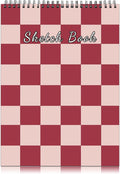 Cabreche Cute Sketchbook Top Spiral Bound Sketch Pad, 9 x 12 inch, 100GSM Thick by Cabreche