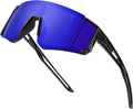 Fanshen Kids Baseball Sunglasses for Boys Girls Ages 3-12, Sports Polarized Youth Baseball Softball Sunglasses UV Protection