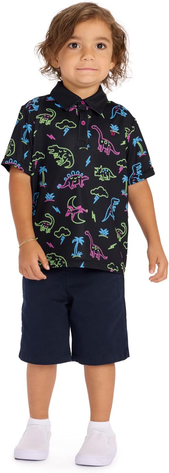 Tipsy Elves Kids and Toddlers Golf Shirts - Athletic Comfort Fit with Quick Dry Material