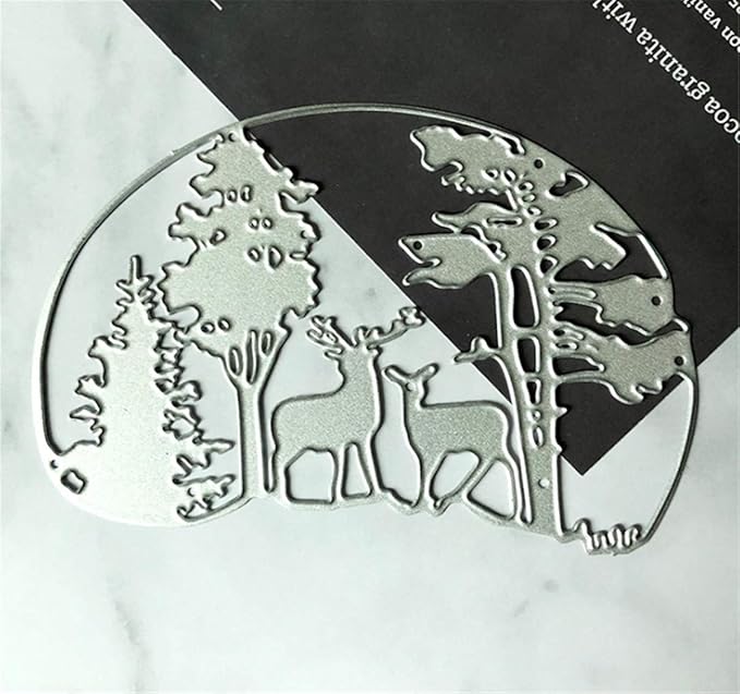Metal Cutting Dies DIY Merry Christams Embossing Stencil Template Scrapbooking - Image 4