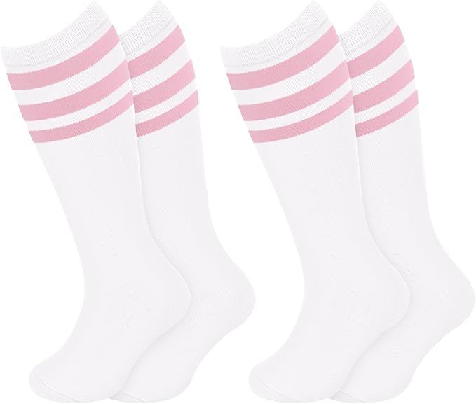 Olreco Toddler Soccer Socks Kids Baseball Socks Youth Softball Sock for Girls Boys Football Sock Boys Athletic Accessories