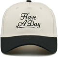 Embroidered Baseball Cap, Cotton Dad Hat, Fun & Heartfelt Stitching, Adjustable Casual Outdoor Hat for Men Women