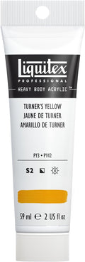 Liquitex Professional Heavy Body Acrylic Paint, 2-oz Tube, Turner’s Yellow by Liquitex