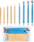 9 PCS Dotting Tools Ball Styluses by lokunn