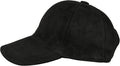 Suede Leather Baseball Cap – Unstructured 6 Panel Adjustable Strapback Hat for Men & Women