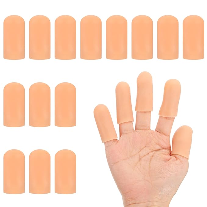 PATIKIL Gel Finger Cots 1.8"x0.67" by PATIKIL
