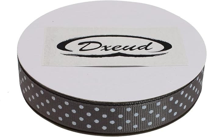Polka Dot Grosgrain Ribbon 25 Yard Each Roll 100% Polyester - Image 3