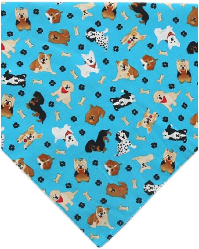 Dog Bandana Reversible Triangle Bibs Scarf Accessories for Cats Pets Animals