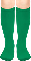 Olreco 1 Pack Toddler Kids Youth Soccer Socks Girls Boys Baseball Socks Youth Knee High Softball Football Accessories Cotton