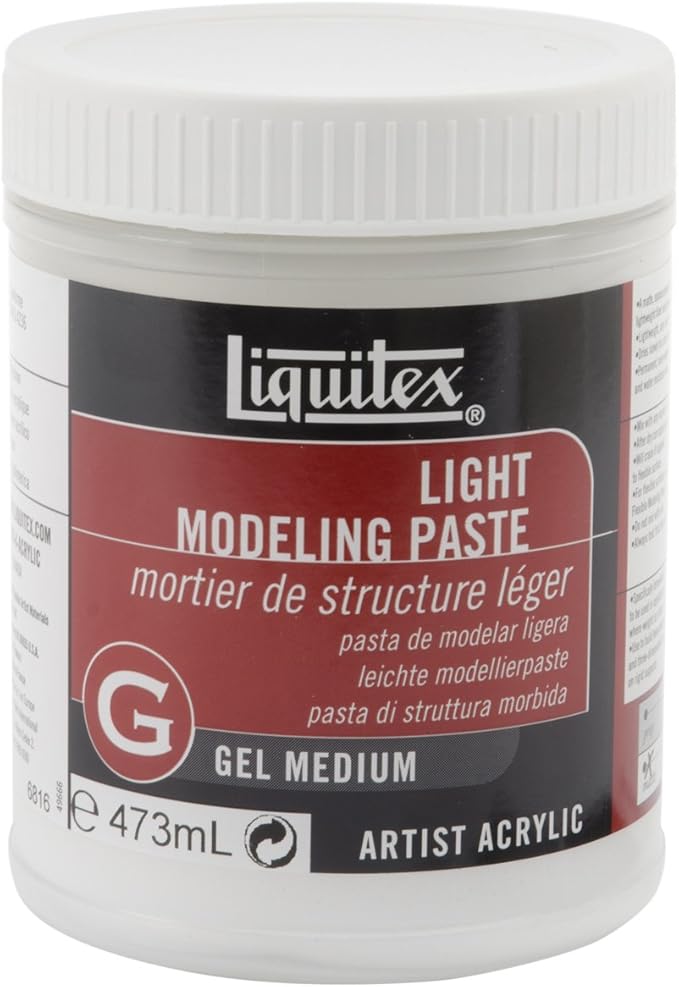 Liquitex Professional Light Modeling Paste. 473ml - Image 2