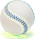 Glow in The Dark Baseball - Rechargeable LED Light Up Ball with 6 Color Changing Modes | Regulation Size & Weight for Kids, Teens, Adults & Baseball Fans