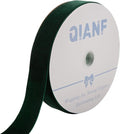 Hunter Green Velvet Ribbon, 1 1/2-Inch by 25-Yard Spool by QIANF