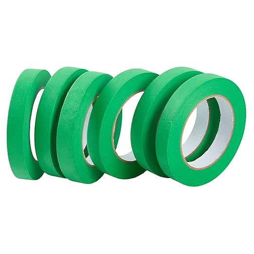 Premium Green Masking Tape, Painters Tape, Diy Paper Arts & Crafts, Spraying by Ockuper