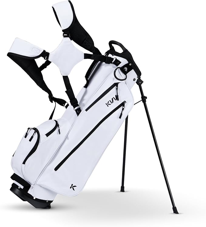 KVV Junior Golf Bag, Lightweight Golf Stand Bag for Young Players for Ages 4-6,6-8,9-12, 12 and Up