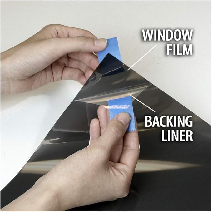 BDF EXNA20 Exterior Window Film Daytime Privacy and Heat Control Natural Black - Image 5