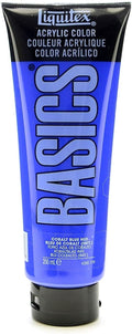 Liquitex BASICS Acrylic Paint, 250ml Tube, Cobalt Blue Hue by Liquitex