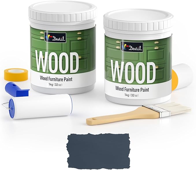 DWIL Matte Finish Furniture Paint - 64 Oz Wood Paint by DWILPAINT