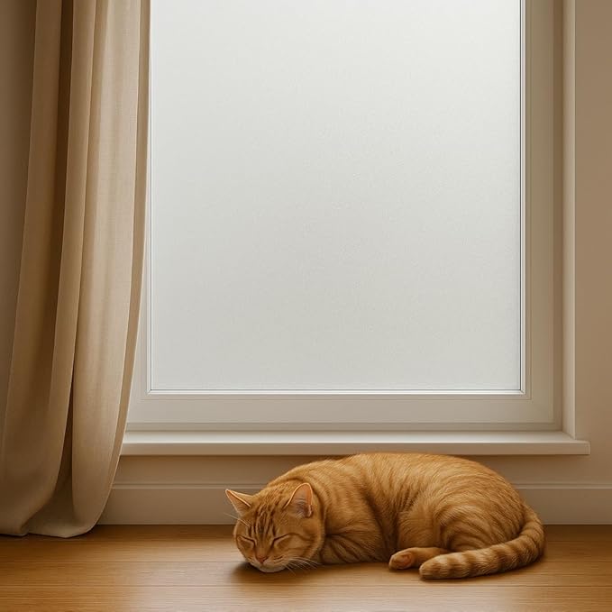 Rockrose Matte Frost Home Window Tint Film - Image 2
