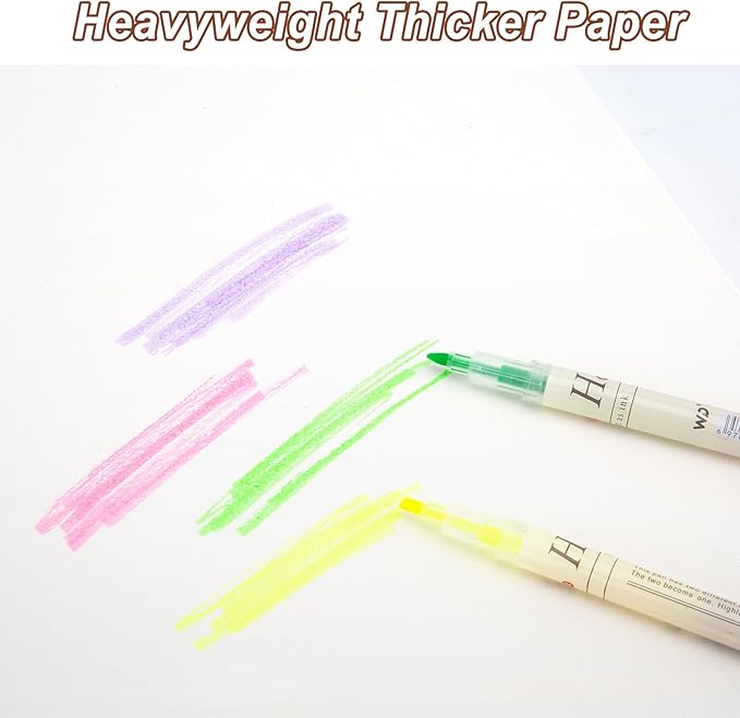 TKOOFN 9" x 12" Sketch Book, 5 Pack Top Spiral Bound Premium Sketchbook - Image 4