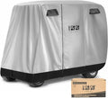 10L0L Universal 2-4 Passenger Golf Cart Cover for Yamaha, EZGO, Club Car, Waterproof Sunproof and Durable