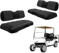 Golf Cart Seat Covers for EZGO TXT Club Car DS Gas or Electric OEM Regular Seat Cushion, No Staple, Golf Cart Vinyl Replacement Seat Cover