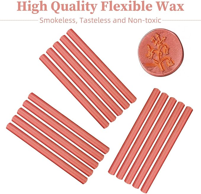 Wax Seal Sticks, Afobby 15 Pieces Glue Gun Sealing Wax Sticks - Image 2