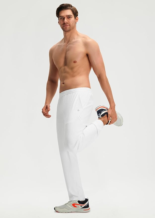 M MAELREG Sweatpants for Men with Pockets Stretch Joggers Lightweight Track Pants for Running Golf Mens Sweatpants Joggers
