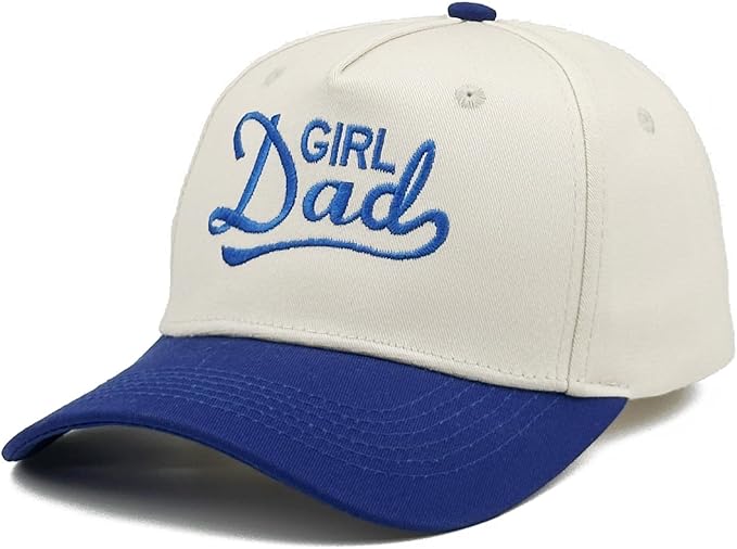 Embroidered Baseball Cap, Cotton Dad Hat, Fun & Heartfelt Stitching, Adjustable Casual Outdoor Hat for Men Women