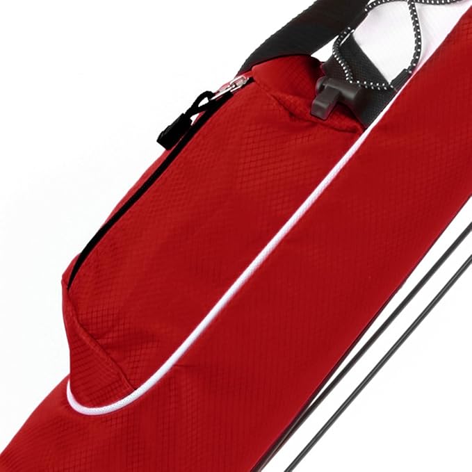 Orlimar Pitch ’n Putt Lightweight Sunday Golf Bag with Stand, Ultra-Light Carry Design, Two-Way Divider Top, Shoulder Strap, Compact Carry Golf Bag for Men & Women