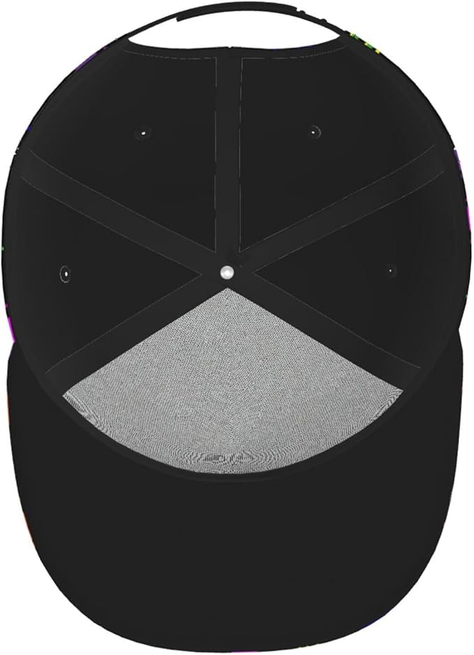 Fashion Snapback Hat for Men Women, Hip Hop Style Baseball Cap Flat Bill Hats Adjustable Trucker Sun Hat