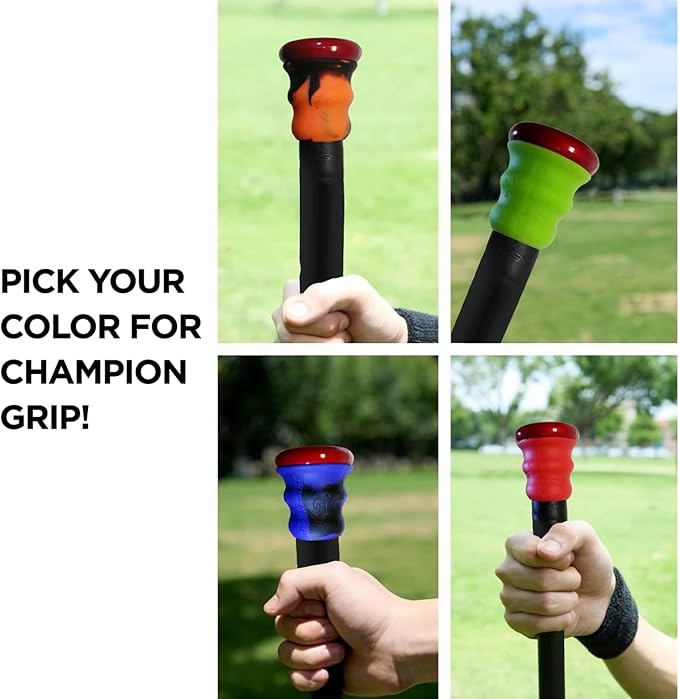 Grip-N-Rip II Softball Bat Taper Non-Slip Ergonomic Grip for Secure Hold Durable & Long-Lasting Easy Installation Fits Most Softball Bats Ideal for Enhanced Comfort & Performance