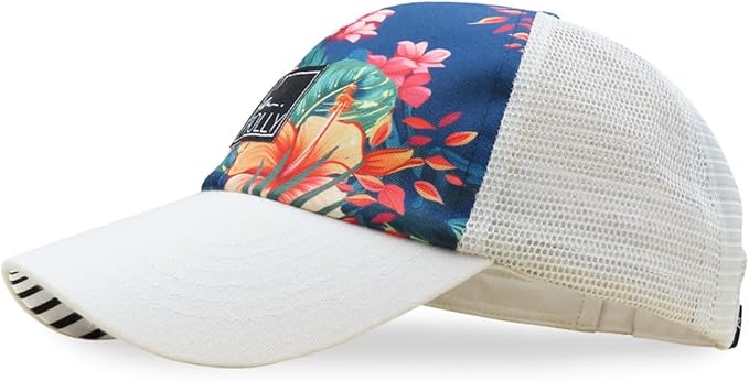 Baseball Cap for Women in Cute Dad Hat Design with Mesh to Stay Cool at The Beach in Summer