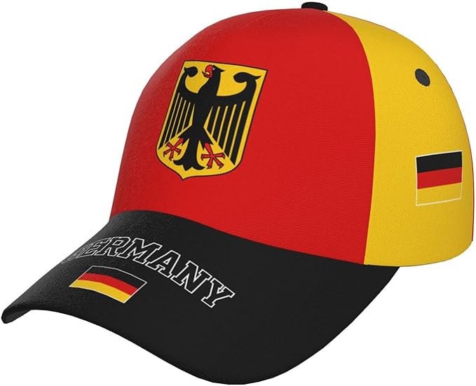 National Flags Baseball Cap for Men Women, Fashion Adjustable Sun Protection Visor Caps Trucker Hat Patriotic Caps
