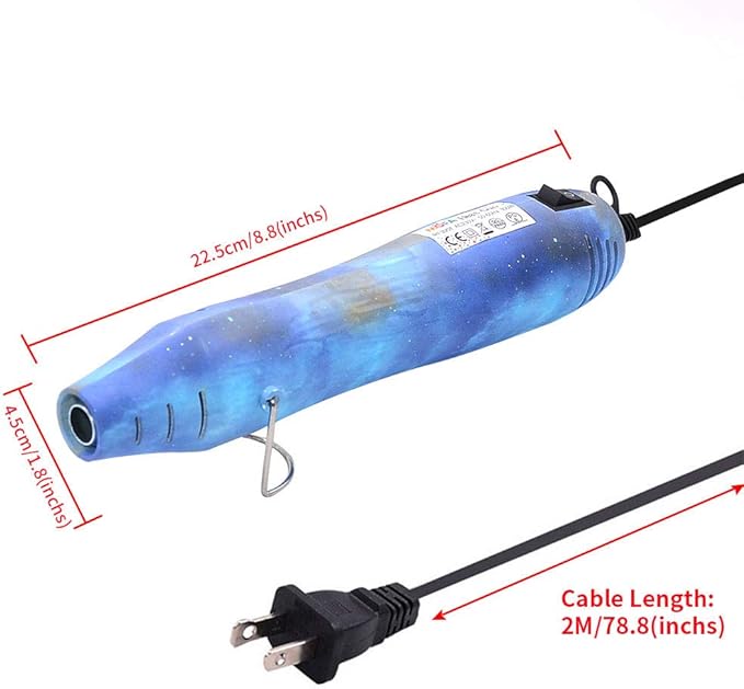 mofa Resin Heat gun, 6.6ft Cable 300W Heat Gun - Image 2