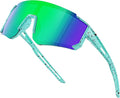 Fanshen Kids Baseball Sunglasses for Boys Girls Ages 3-12, Sports Polarized Youth Baseball Softball Sunglasses UV Protection
