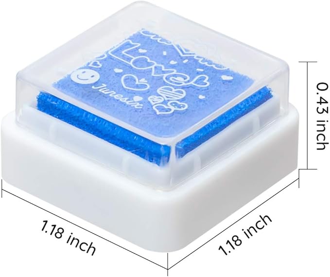 Ink Pad, 24 Colors Finger Washable Craft Ink Pad - Image 3