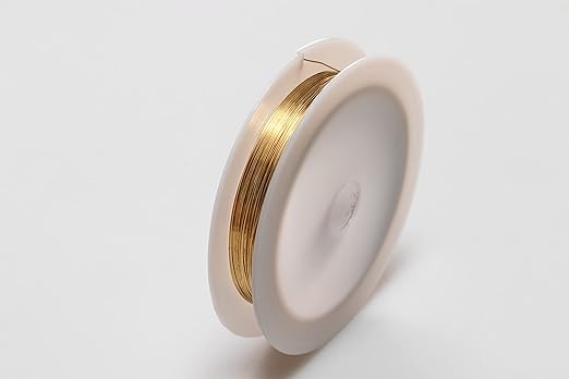 21 Gauge, Jeweler's Brass Wire, Round Dead Soft CDA #230 Alloy Jewelry Grade - - Image 3