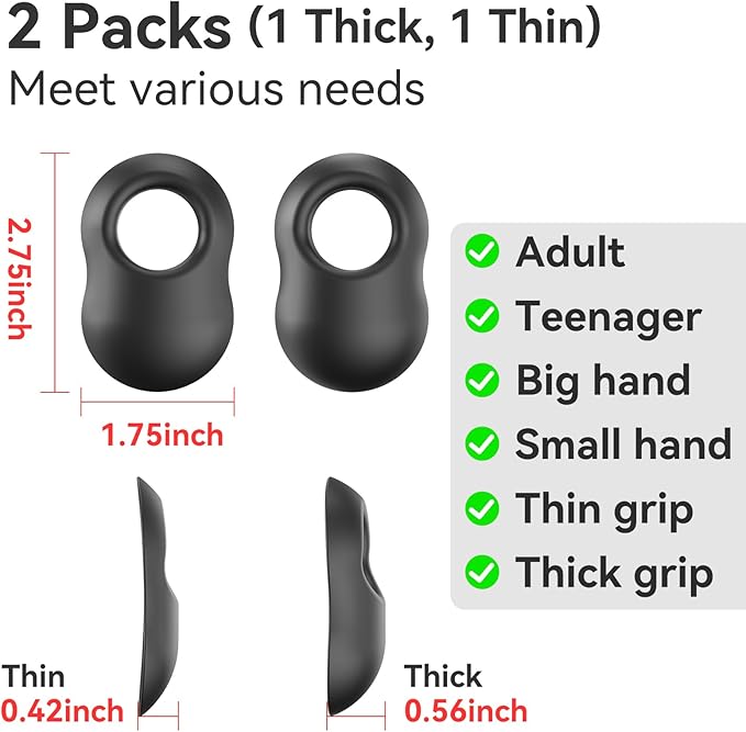 2 Pack Baseball Thumb Guard for Pro Batters, Hitter Swing Training Aid, Thumb Guard Baseball & Softball Baseball Batting Grip Baseball Accessories Baseball Training Equipment Reduce Bat Sting