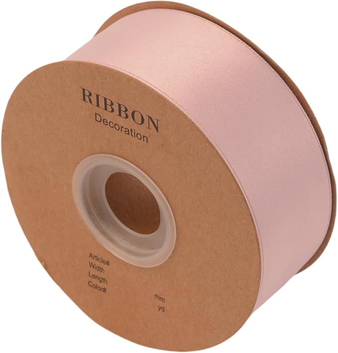 Double Side Satin Ribbon, Continuous 20 Yards, Use by Unknown