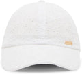 Anne Klein Classic Eyelet Baseball Hat, Ivory