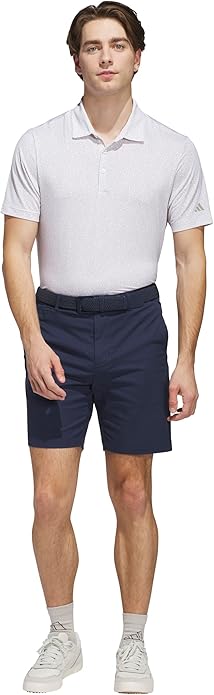 adidas Mens Ultimate365 Mini Bunker Polo Shirt